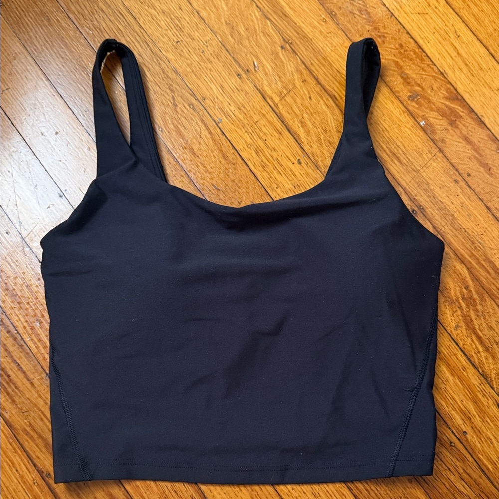 Old Navy Black Sports Bra Crop Tank